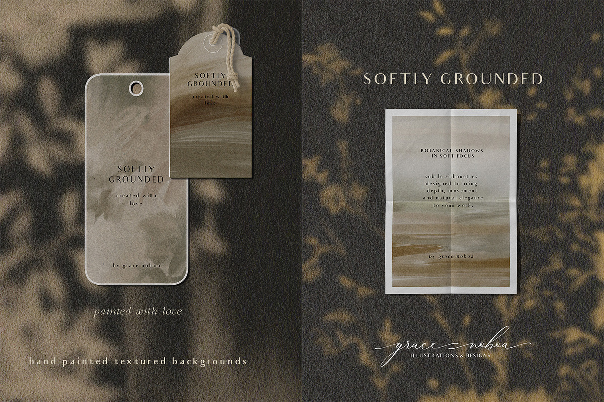Textured backgrounds overlays shadow, a Background Graphic by Grace Noboa Illustrations (Photo 9 of 15)