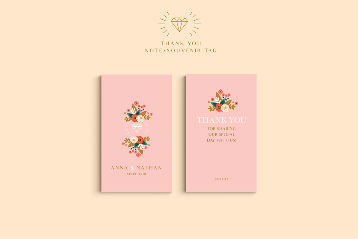Wedding Collection: 7 sets-49 files, an Invitation Template by Werlang Paper (Photo 46 of 46)