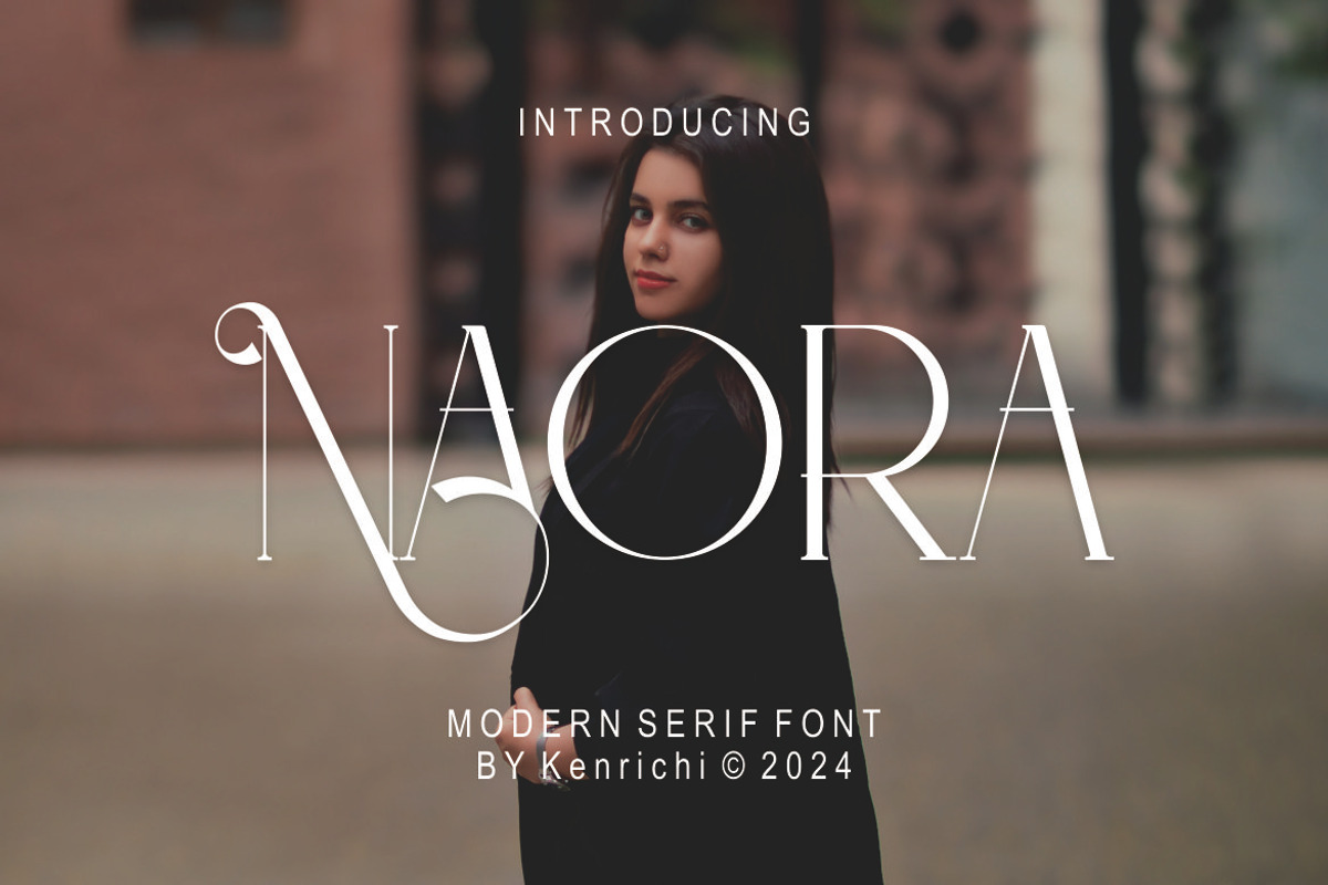 Naora, a Serif Font by Kenrichi (Photo 1 of 10)