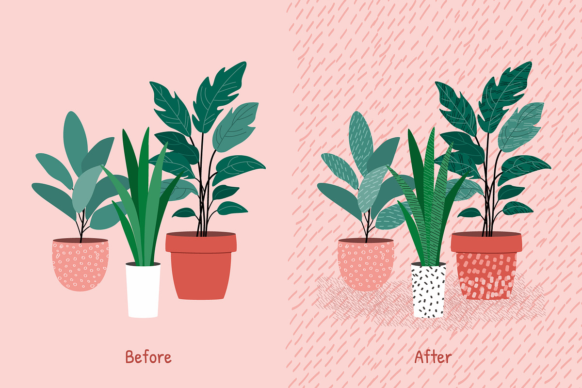 24 Texture Brushes for Illustrator, a Brush Add-On by IuliiaSavko (Photo 5 of 7)