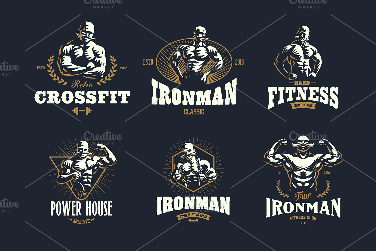 Strong man, a Healthcare Illustration by Masterlevsha (Photo 2 of 4)