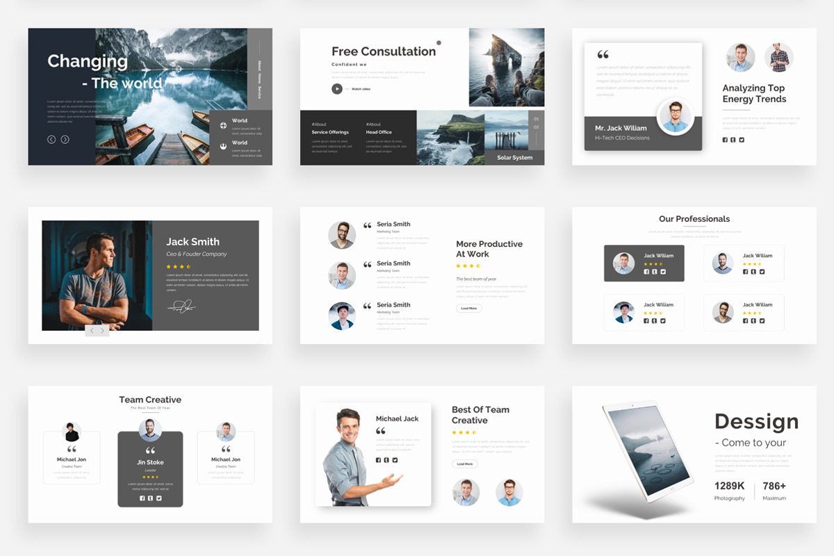 Portal Bundle Keynote FULL IMAGES, a Presentation Template by One Percent Studio (Photo 3 of 28)