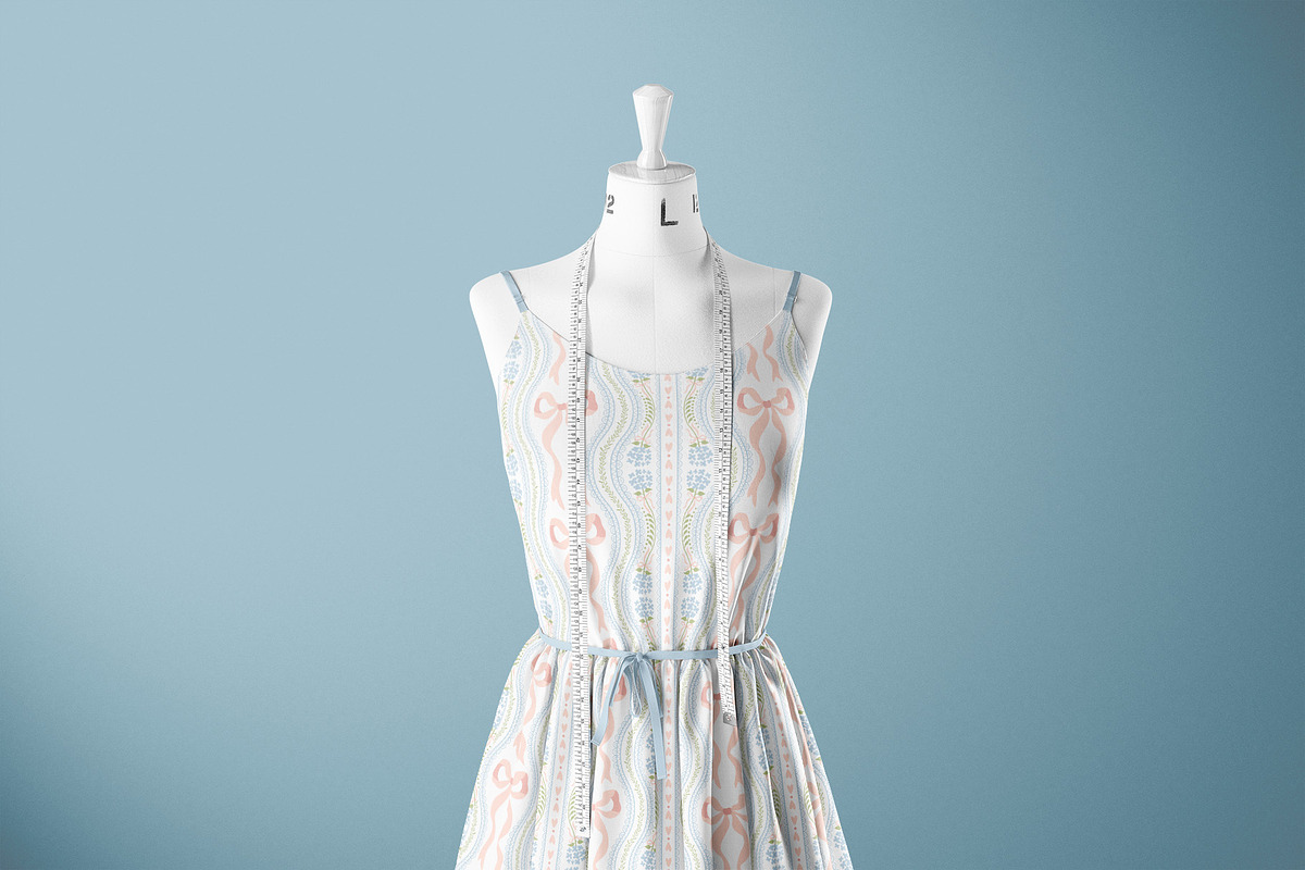 Grandmillennial & Preppy patterns, a Pattern Graphic by Tani Kuzminka (Photo 25 of 26)