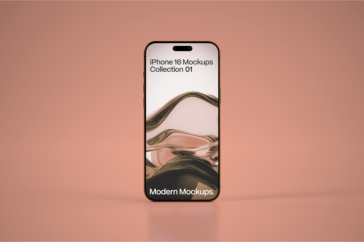 iPhone 16 Mockup Pack, an iPhone Mockup by Modern Mockups (Photo 5 of 7)