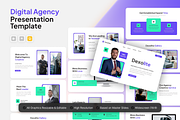 Digital Agency Creative Google Slide, a Presentation Template by Annora Studio (Thumbnail 1 of 5)
