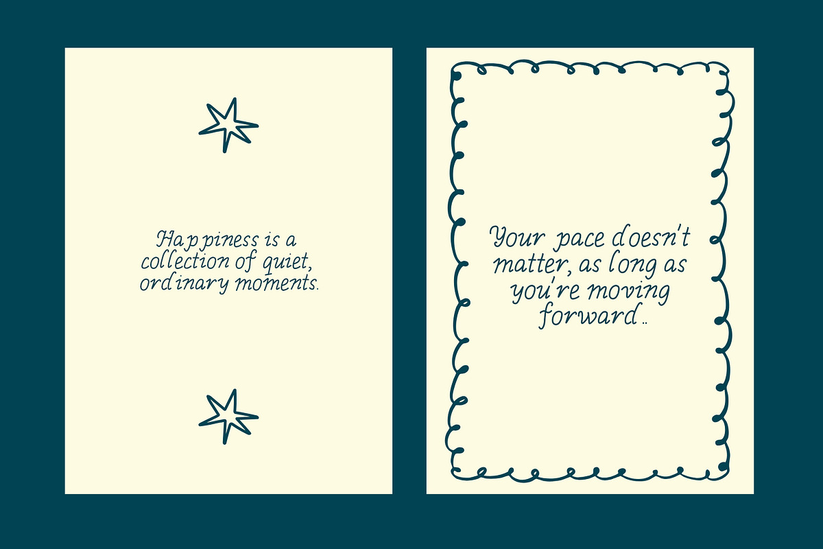Handwritten Playful Elegant Font, a Handwritten Font by Ashiya Pixel (Photo 7 of 14)