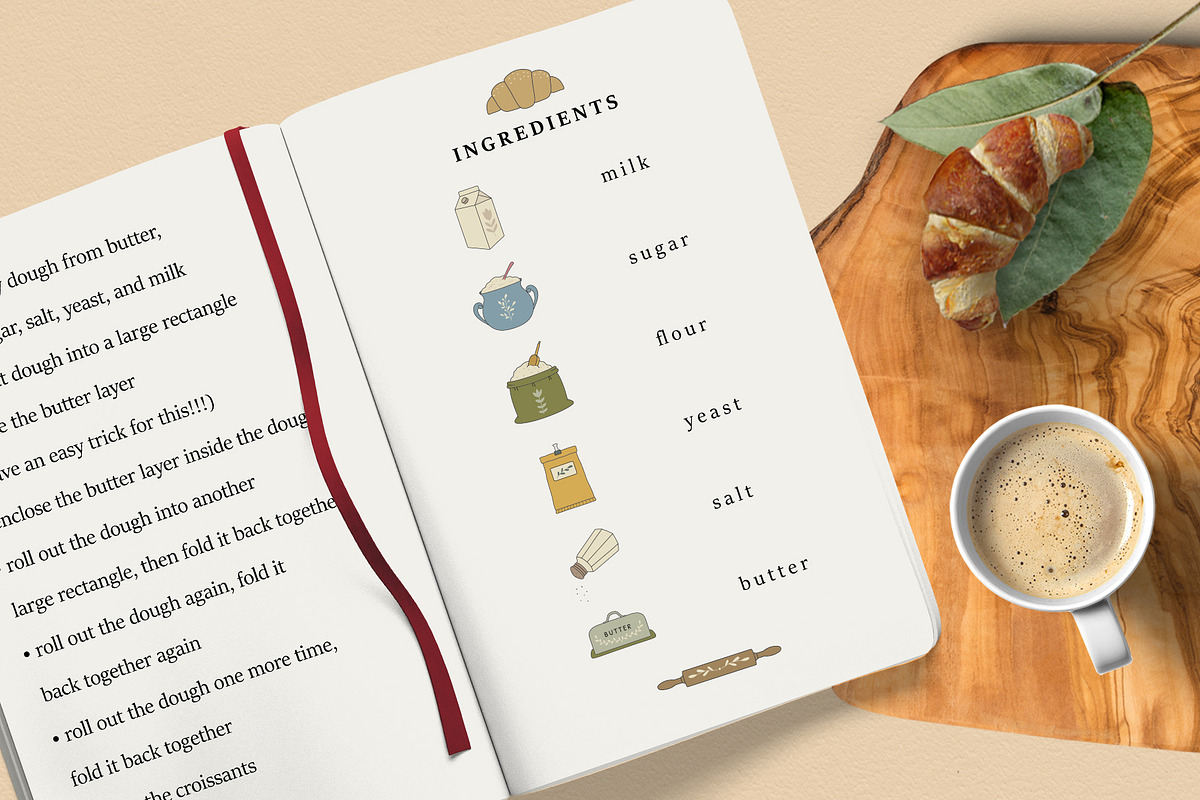 Kitchen & Cooking Icon Set, an Icon by NatalieArtShop (Photo 11 of 15)