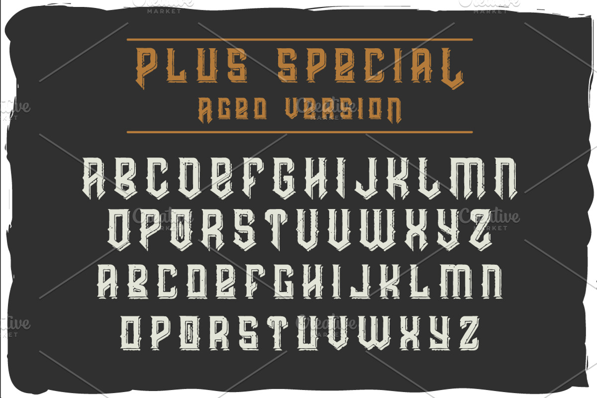 Prohibited typeface preview 5