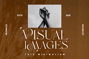 Hildan Modern Ligature Serif, a Serif Font by Alfinart (Thumbnail 2 of 10)