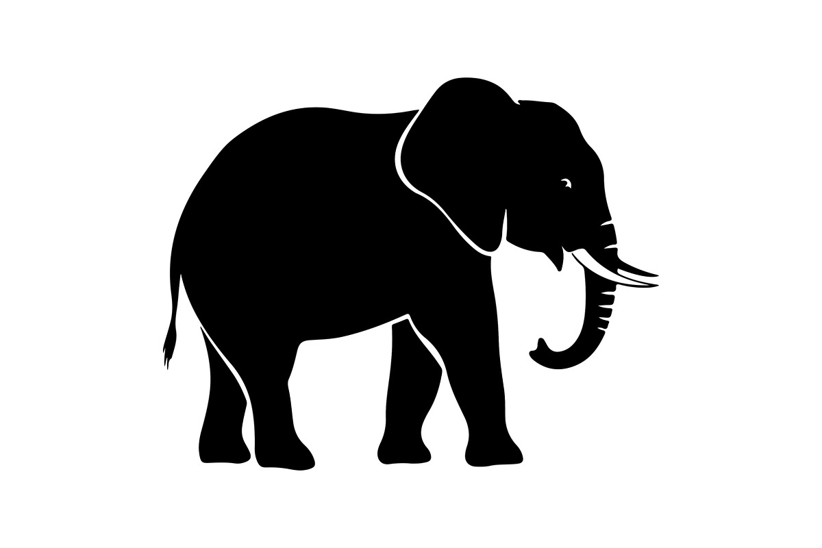 Elephant Vector Elements Bundle, an Animal Illustration by balal (Photo 10 of 17)