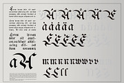 Fraktur Numb Font, a Blackletter Font by cromatixclassroom (Thumbnail 2 of 9)