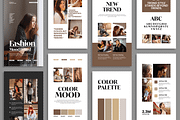 Minimal Fashion Editorial Mood Board, a Social Media Template by MightyDesign (Thumbnail 1 of 8)