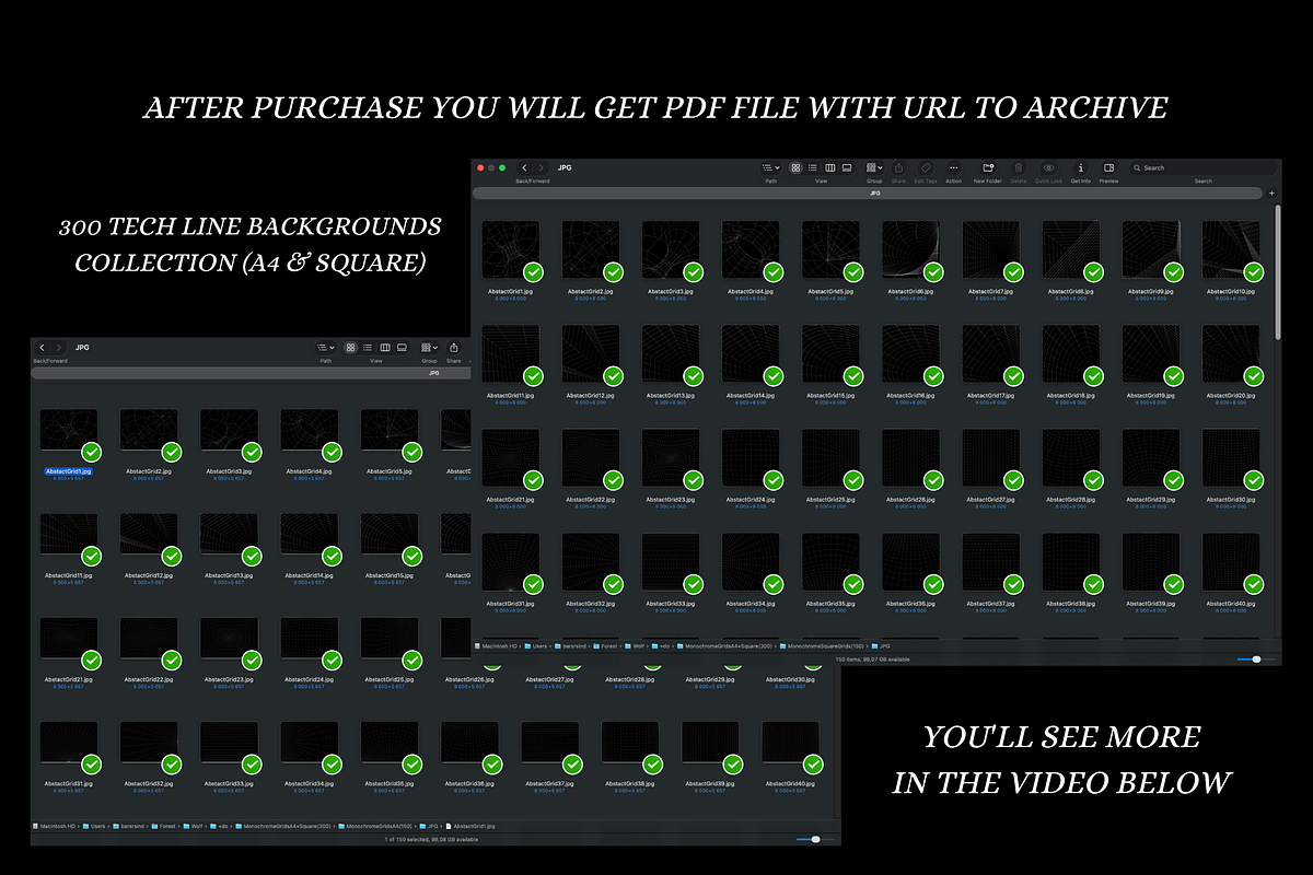 Futuristic Grids Textures, a Texture Graphic by barsrsind (Photo 7 of 8)