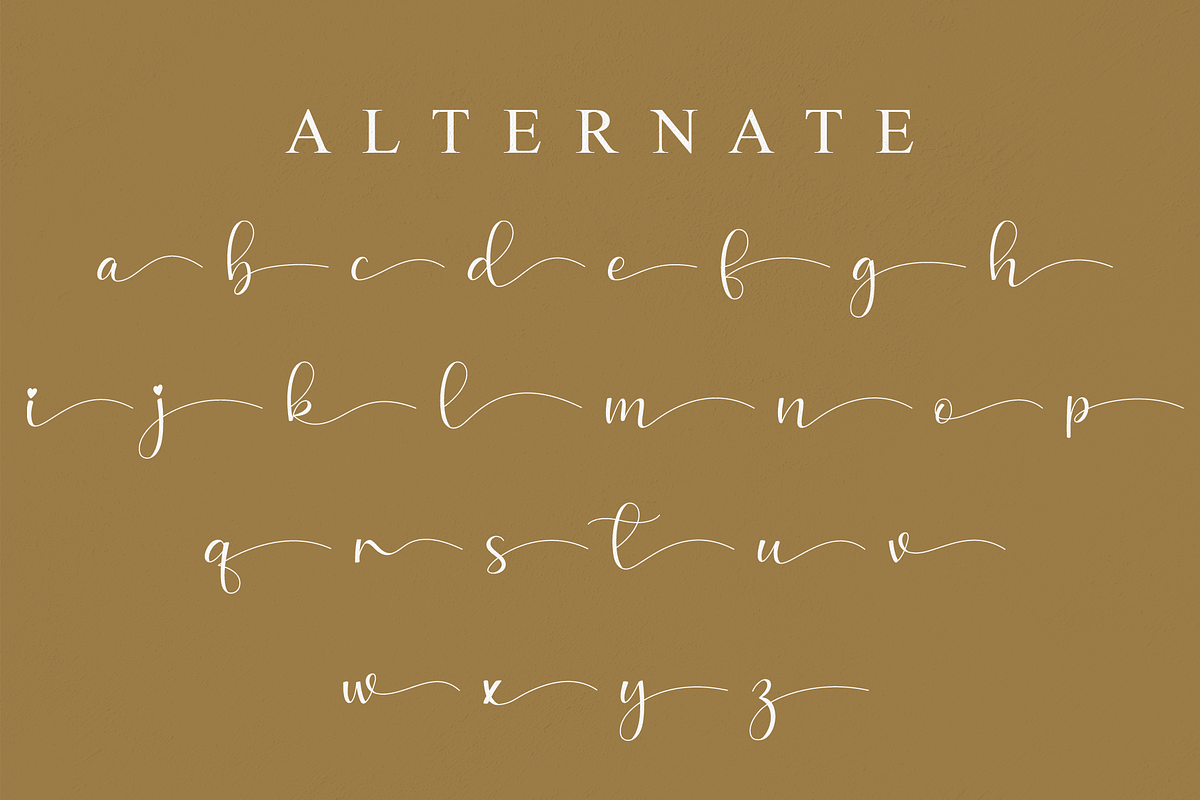 Amellia Bellania | handwritten font, a Script Font by Scratchones (Photo 9 of 10)