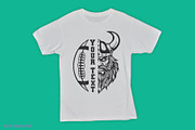 Viking Football Logo SVG Mascot, a Sport Illustration by FOXYdigitalart (Thumbnail 2 of 3)