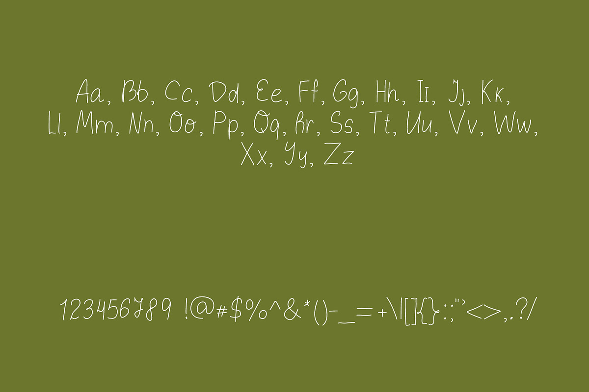 Ice matcha font bundle 6 in 1, a Handwritten Font by Ashiya Pixel (Photo 13 of 16)