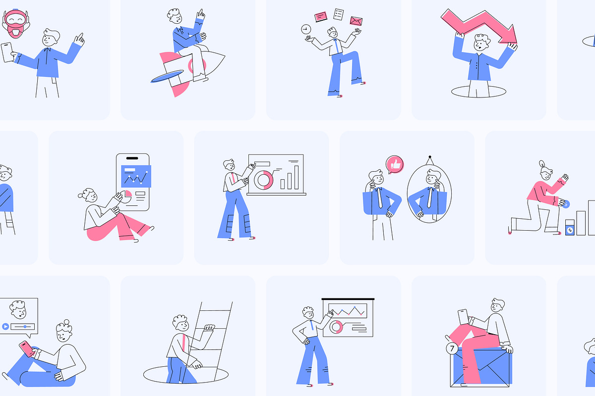 Animated Professional Growth, a Finance Illustration by Brickclay (Photo 4 of 5)