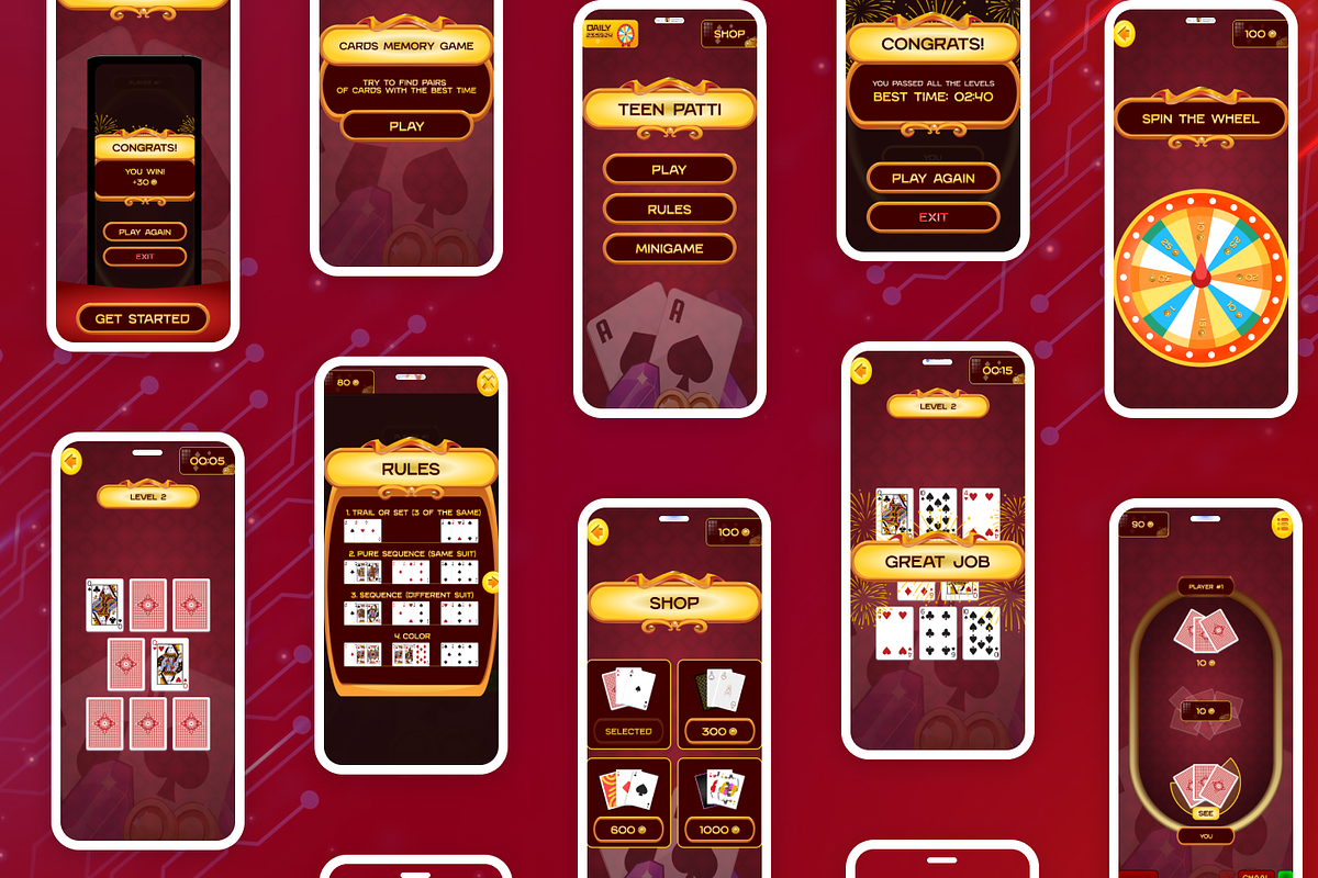5 games ui, an App Template by Shoppie (Photo 4 of 6)