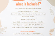Carpenter Training Certificate, a Stationery Template by DesignDevisers (Thumbnail 10 of 10)