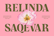 Sagira Beverly Modern Display Serif, a Script Font by timelesstype.co (Thumbnail 7 of 15)