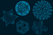 25 Futuristic 3D non-Euclidean Shape, an Object Illustration by Kseniya-Omega (Thumbnail 4 of 7)