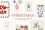 Modern Handmade Christmas Prints, a Background Graphic by Laras Wonderland (Thumbnail 4 of 10)