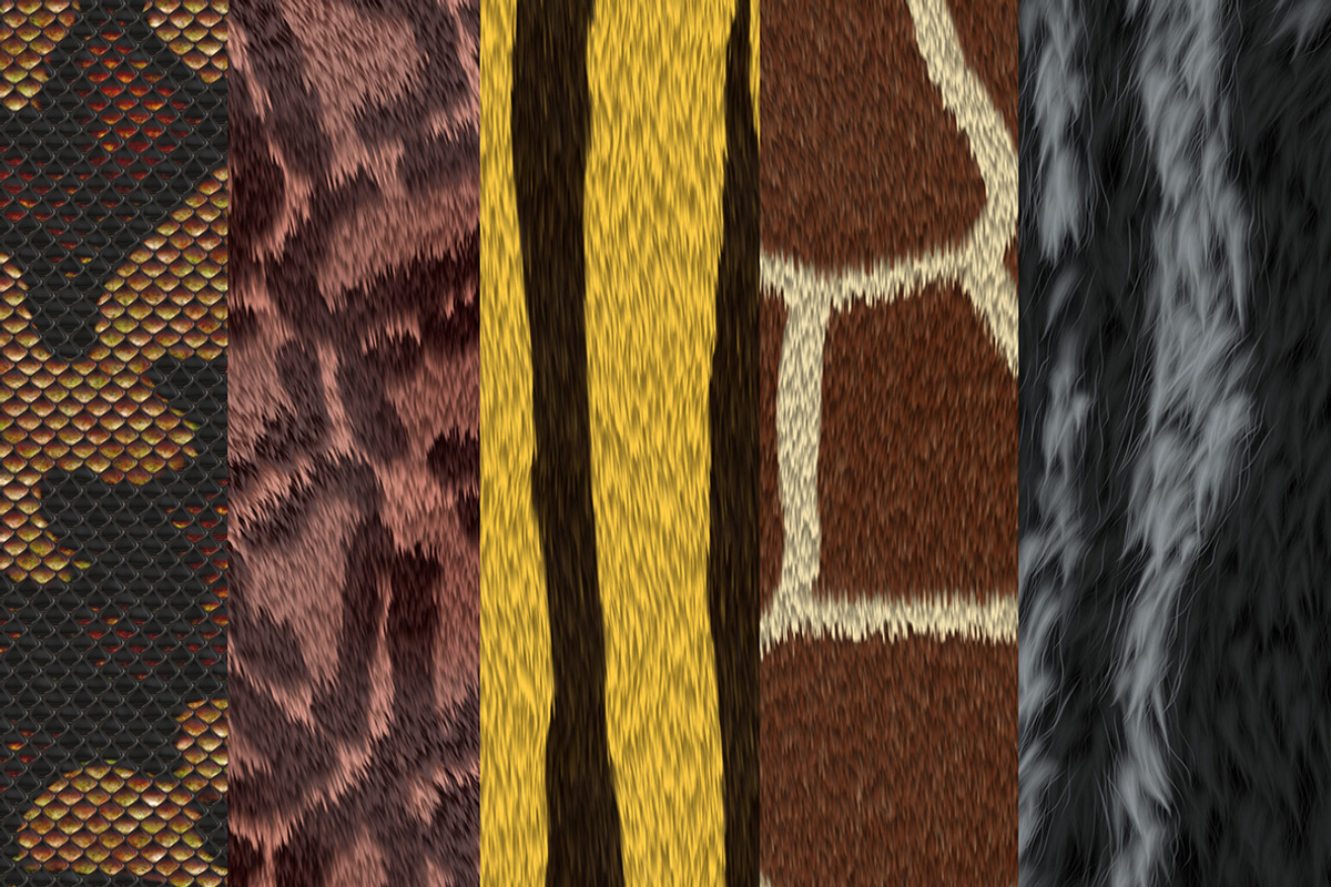 Animal fur textures 2, a Texture Graphic by dotstudio (Photo 6 of 14)
