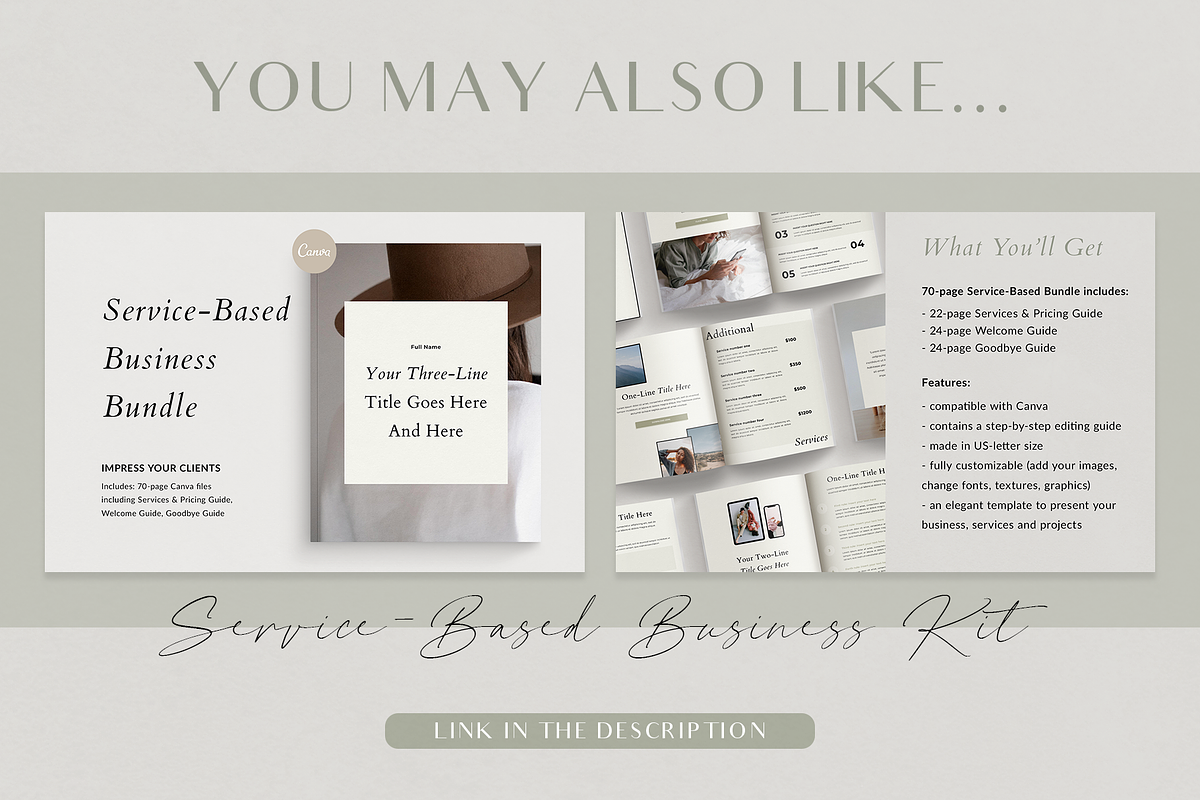 Ebook + Workbook Bundle | CANVA, a Magazine Template by Ralony (Photo 26 of 26)