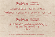 Buldano Stylish Sans, a Sans Serif Font by Hanaksara Studio (Thumbnail 10 of 11)