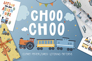 Train Adventures, an Illustration by Funny Bug (Thumbnail 1 of 13)