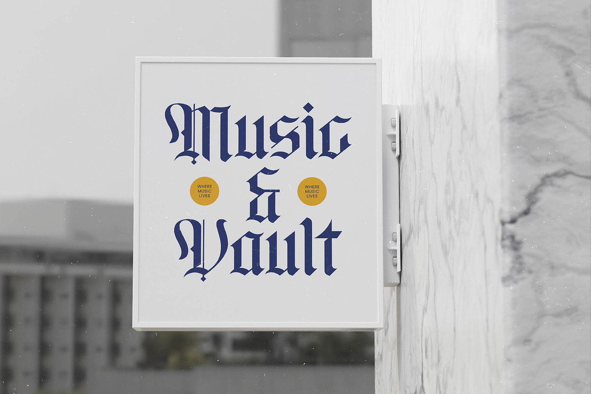 Bluster Elation Modern Blackletter, a Blackletter Font by timelesstype.co (Photo 15 of 20)