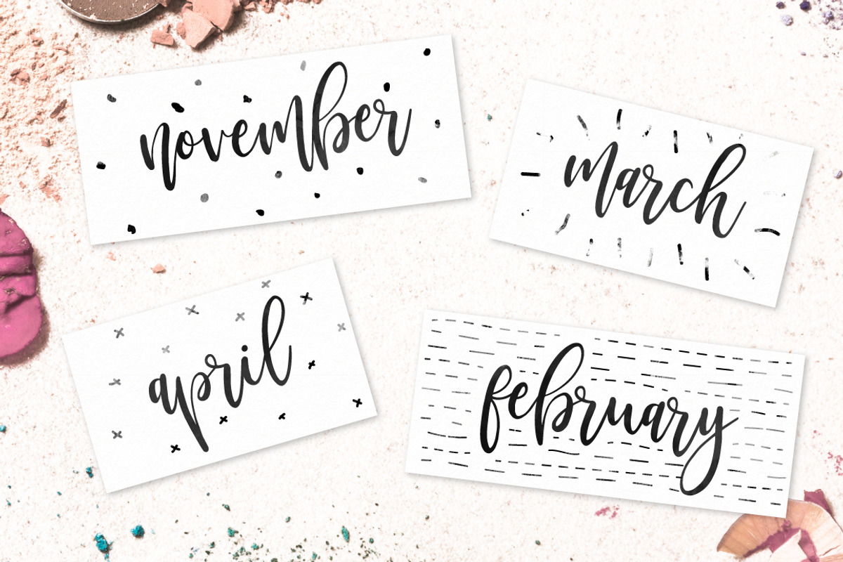 Masterblush Font preview 6