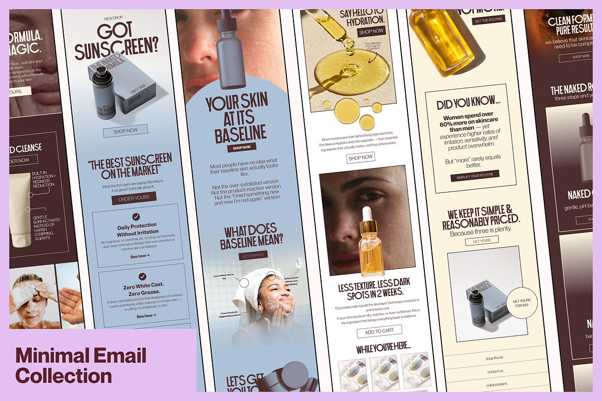 E-Commerce Email Collection, an Email Template by The Radical Lab