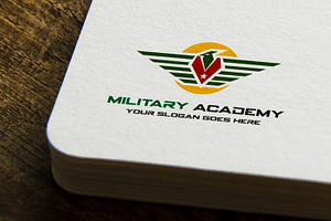 Military Academy Logo Template, a Branding & Logo Template by mesuka