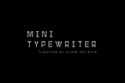 Typerisme - A modern typewriter font, a Sans Serif Font by MoonBandit (Thumbnail 8 of 10)