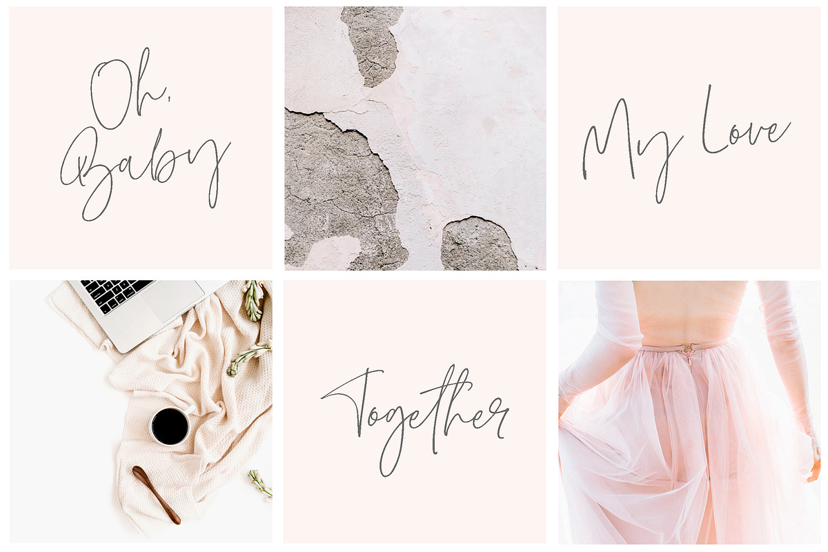 Montpellier | Signature Font preview 5