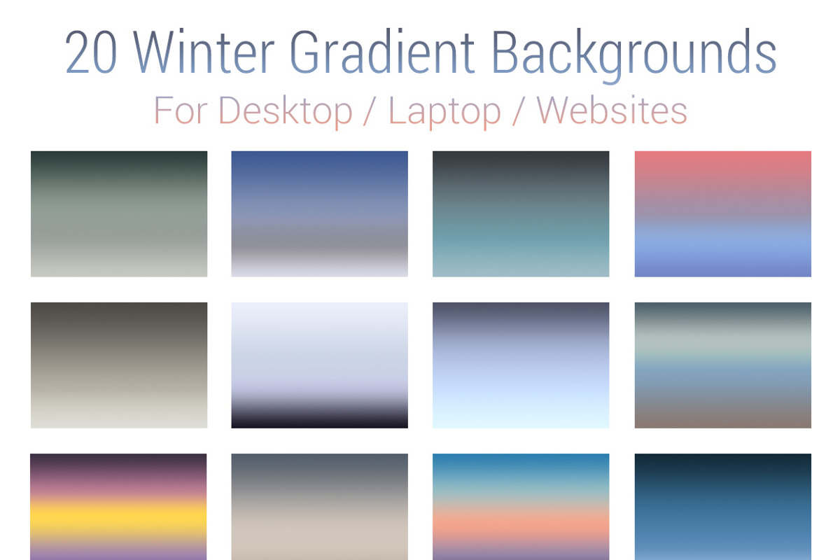 160 Blur & Gradient Backgrounds, a Templates & Theme by Graphicsfuel (Photo 3 of 5)