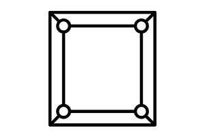 Frame Line Icon, an Icon by Pexelpy