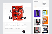 Agency landing page design, a Landing Page Template by Ahmed Rubel (Thumbnail 3 of 3)