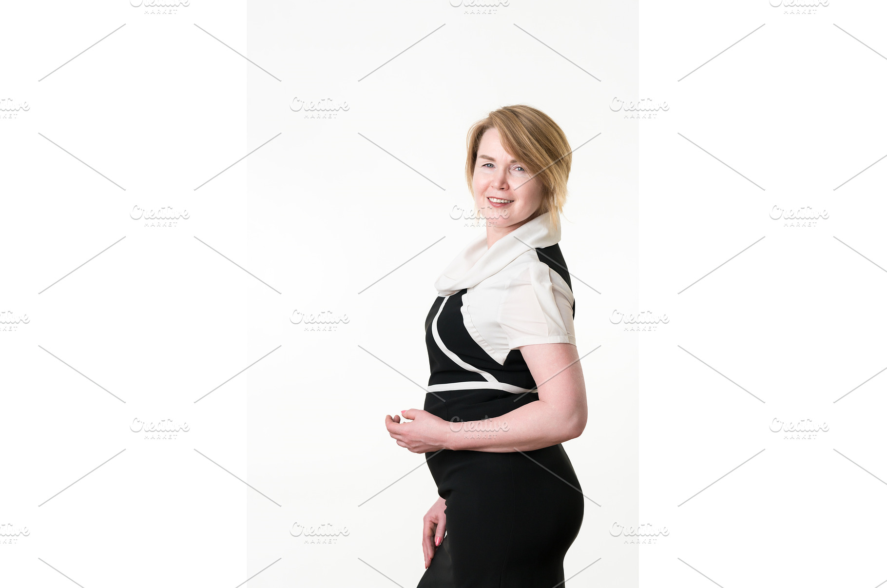 Smiling confident stylish mature, a Person Photo by Alexander-Piragis