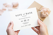 Wedding 7x5 Invitation Card Mockup, a Product Mockup by ILoveMockupDesign (Thumbnail 8 of 11)