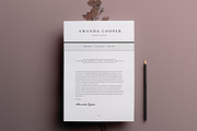 3 Page Resume Template | INDD + DOCX, a Resume Template by Basic Creations (Thumbnail 3 of 5)