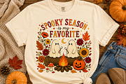 Retro Flowers Halloween Png Bundle, an Object Graphic by Daisy Design (Thumbnail 2 of 21)