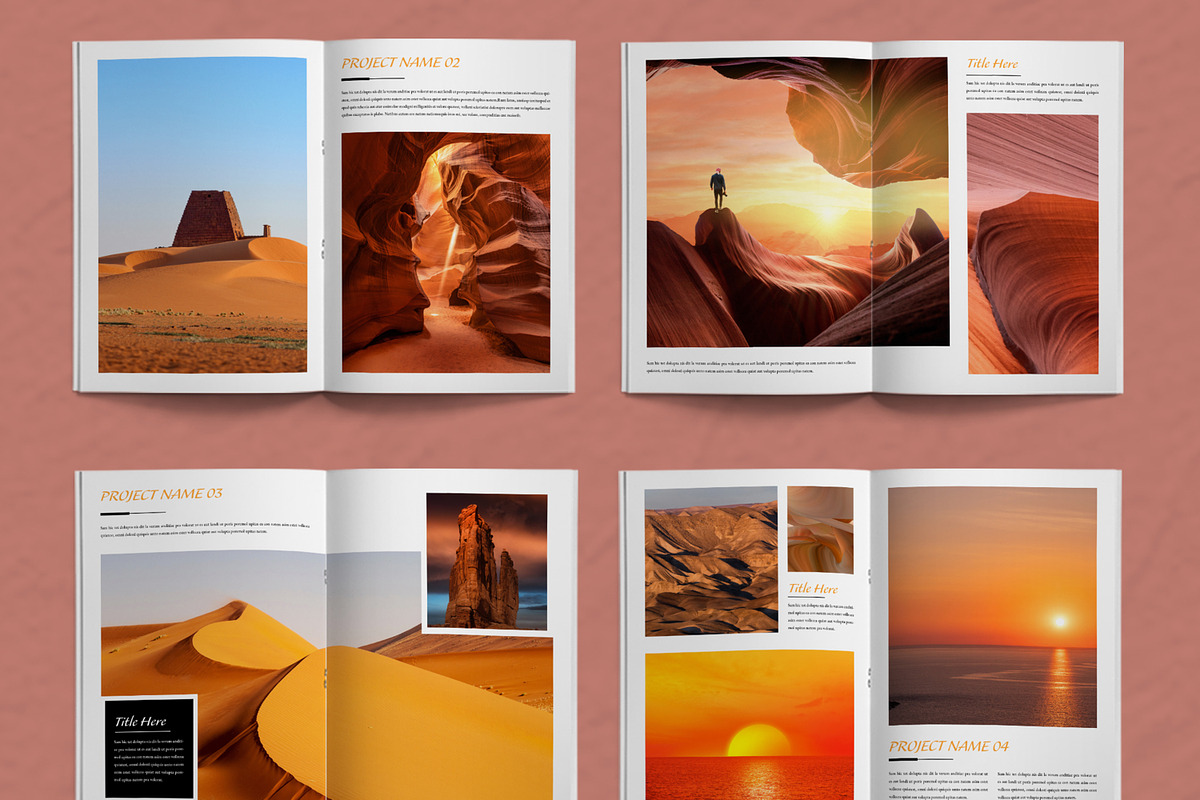 Portfolio Layout Template, a Magazine Template by ContestDesign (Photo 3 of 4)