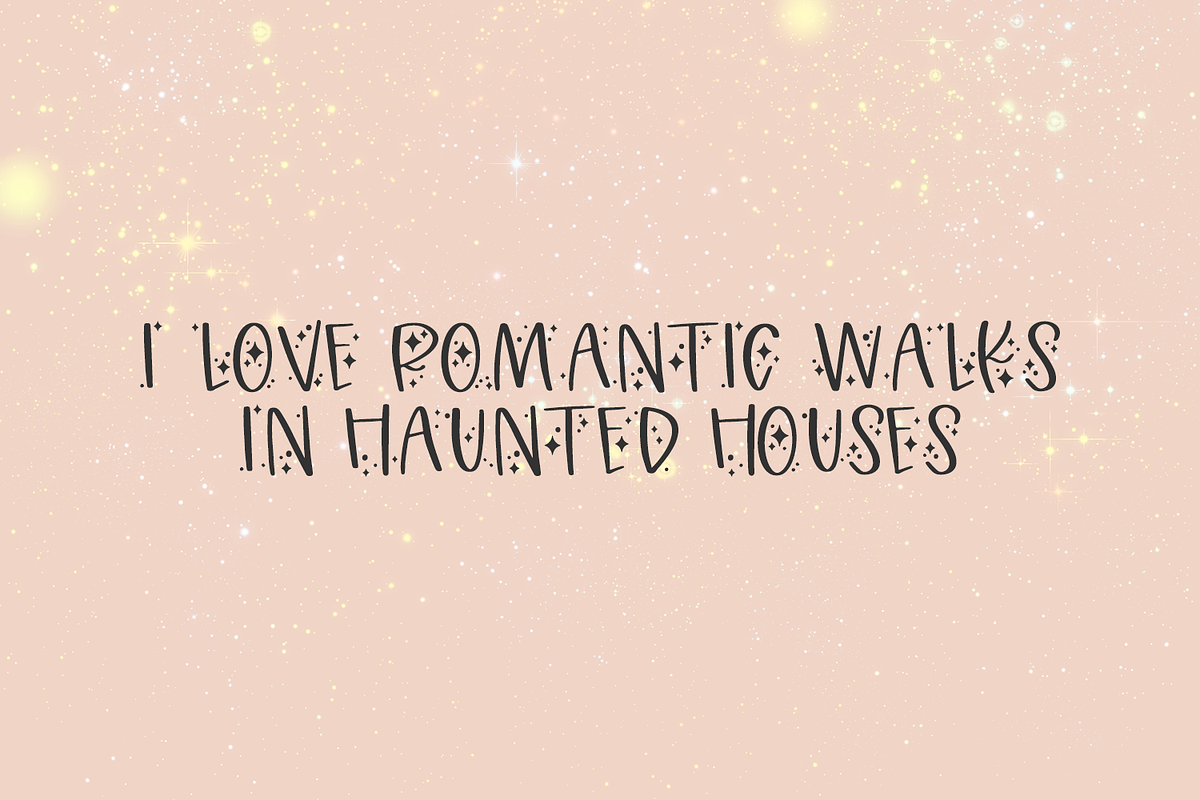 Stardust Spell Sans, a Handwritten Font by Beck McCormick (Photo 7 of 10)