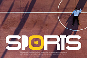 Glatyeno - Bold Sports Font, a Sans Serif Font by Iqsiart Studio (Thumbnail 3 of 15)