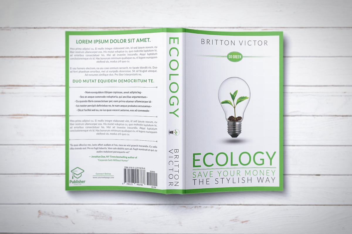 Book Cover Template 52, a Templates & Theme by Digital Goods (Photo 8 of 11)