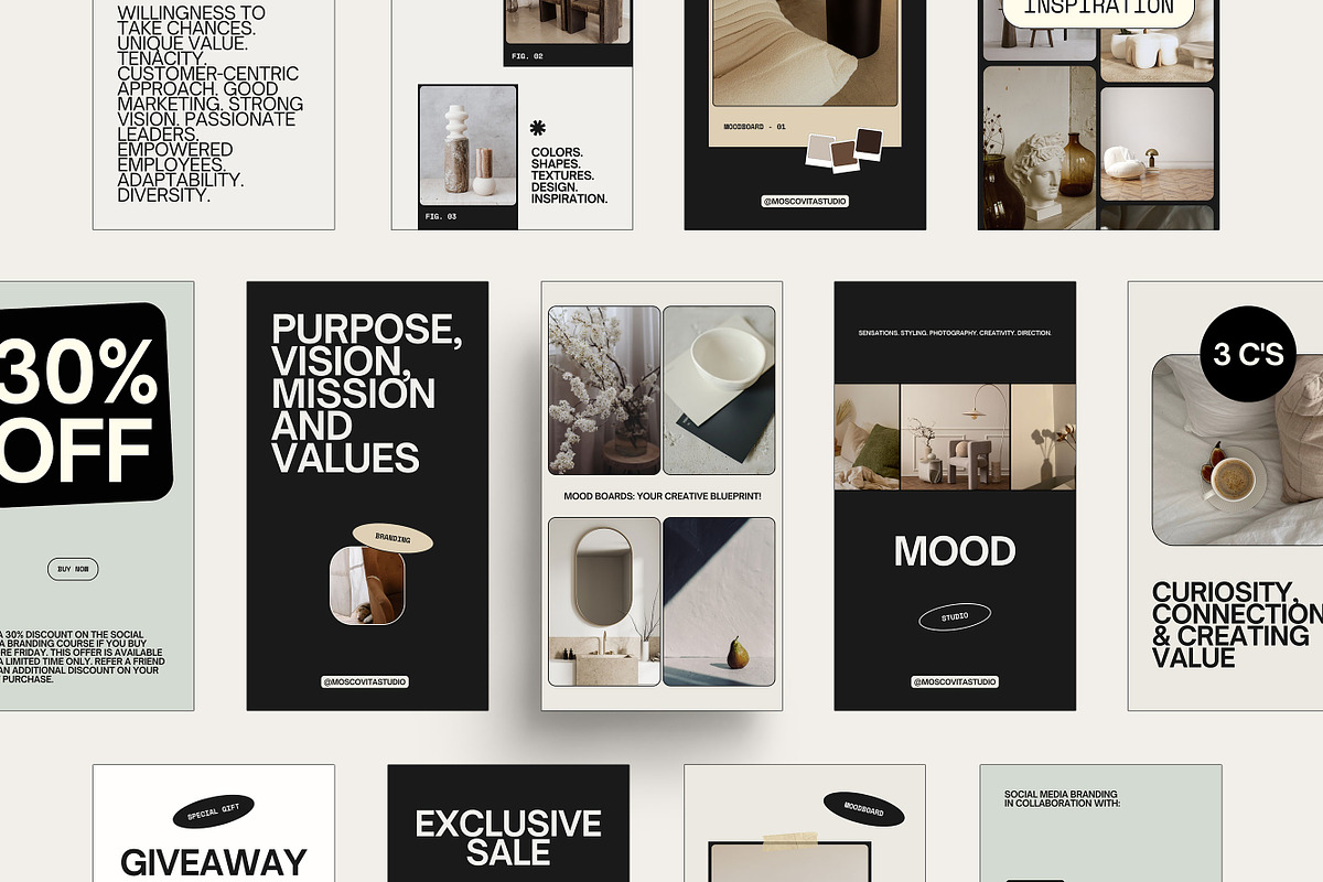 Instagram Story Template for Coaches, a Social Media Template by Moscovita Studio (Photo 4 of 10)