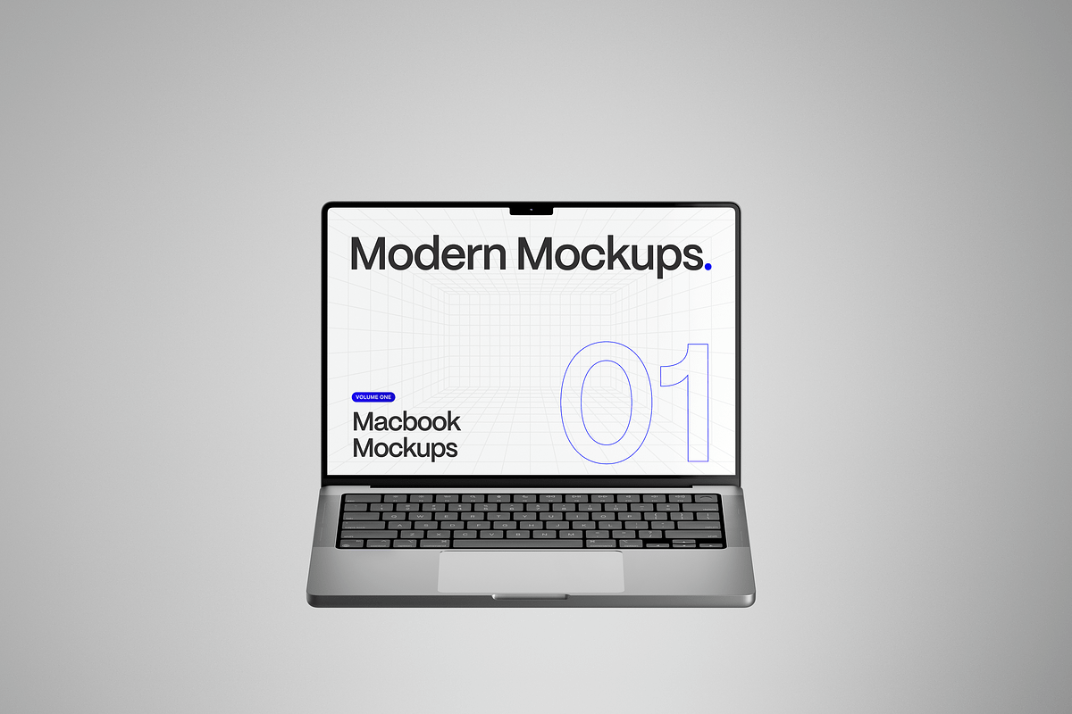 Minimal Macbook Mockups Vol 1, a Mac Mockup by Modern Mockups (Photo 5 of 17)