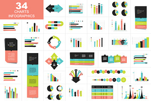 Big Set Of Various Infographic